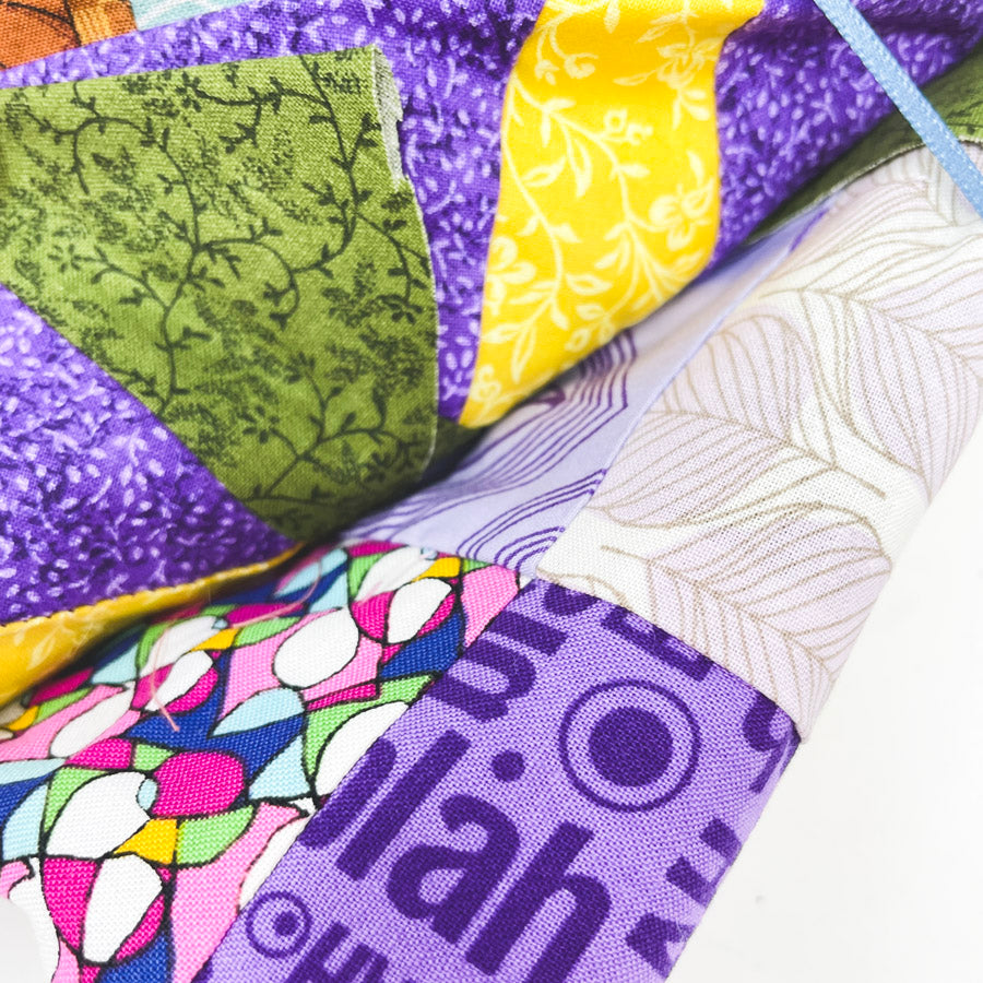 Bright Quilted Pieces - Unfinished Project