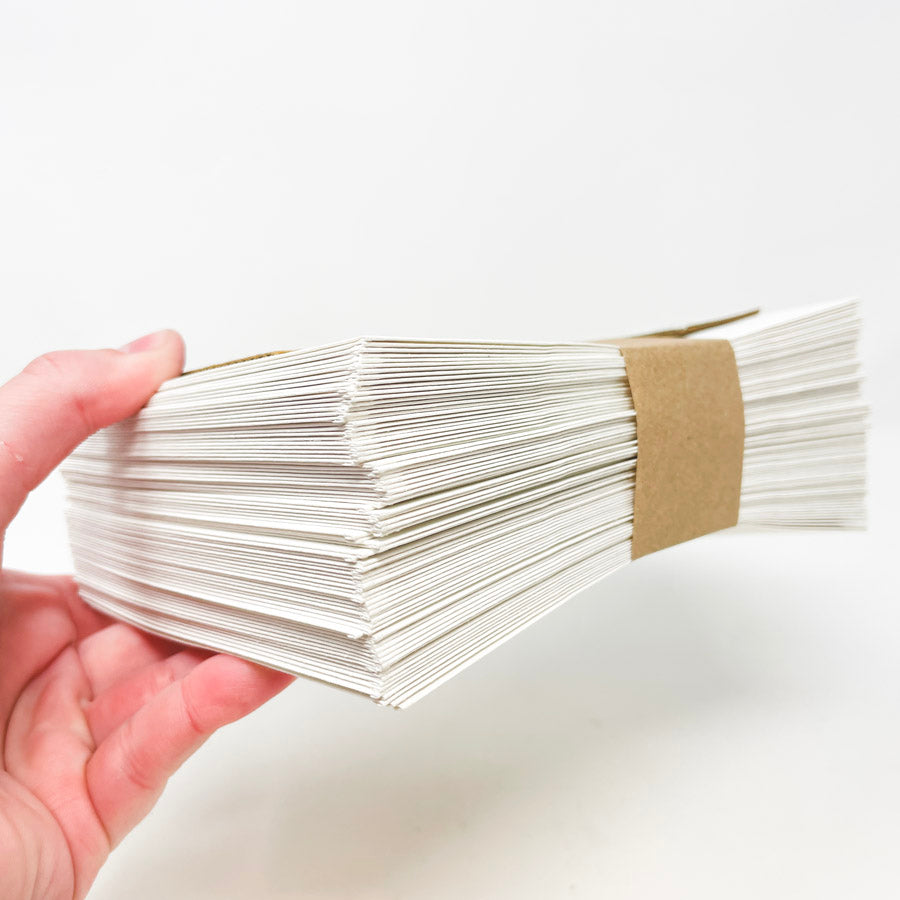 White Felt A6 Envelopes