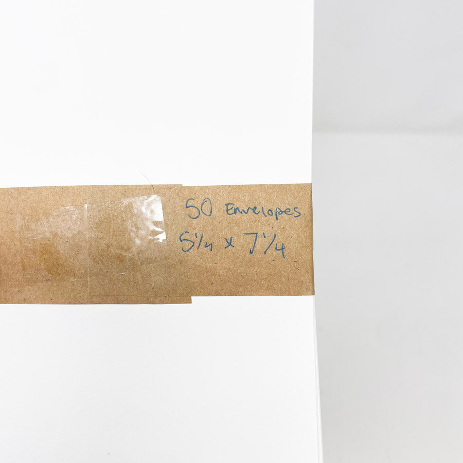 White 5 1/4"x 7 1/4" Envelope Bundles (1)
