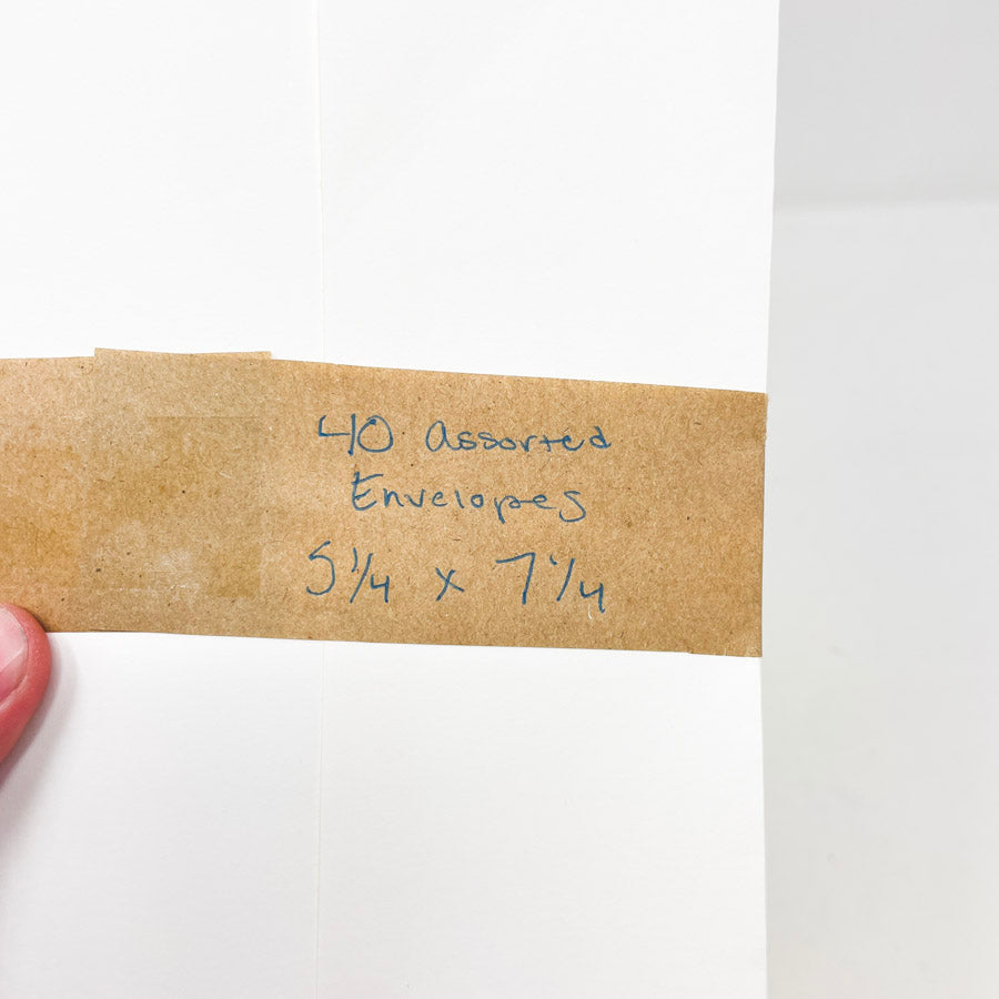 Assorted 5 1/4"x 7 1/4" Envelopes - 40 ct
