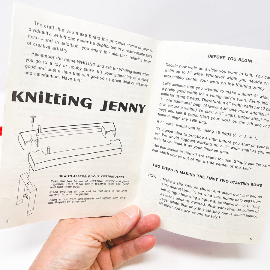 Knitting Jenny