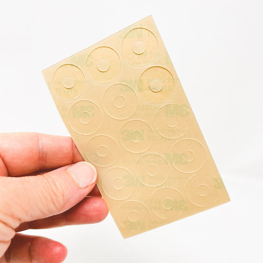 TrueGrips Non-Slip Adhesive Rings for Rulers