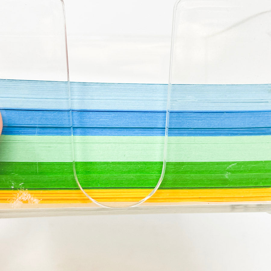 3" Square Post-It Notes in Acrylic Holder