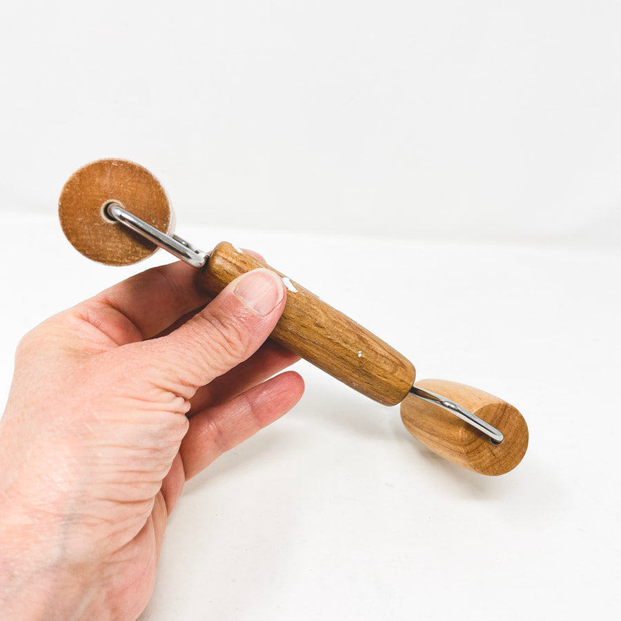 Wood Pony Roller for Clay