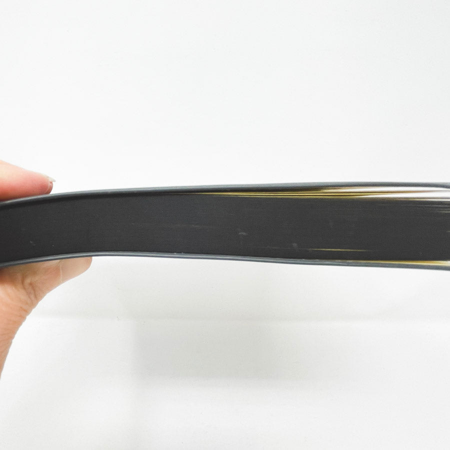 Black Softcover Journal with Black Painted Edges