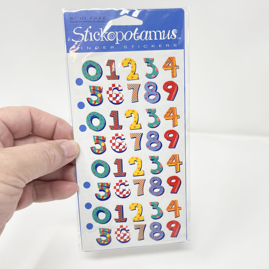 Stickopotamus Binder Stickers - Pick A Design