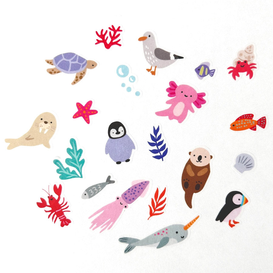 NEW // Girl of All Work Jumble Washi Sticker Packs