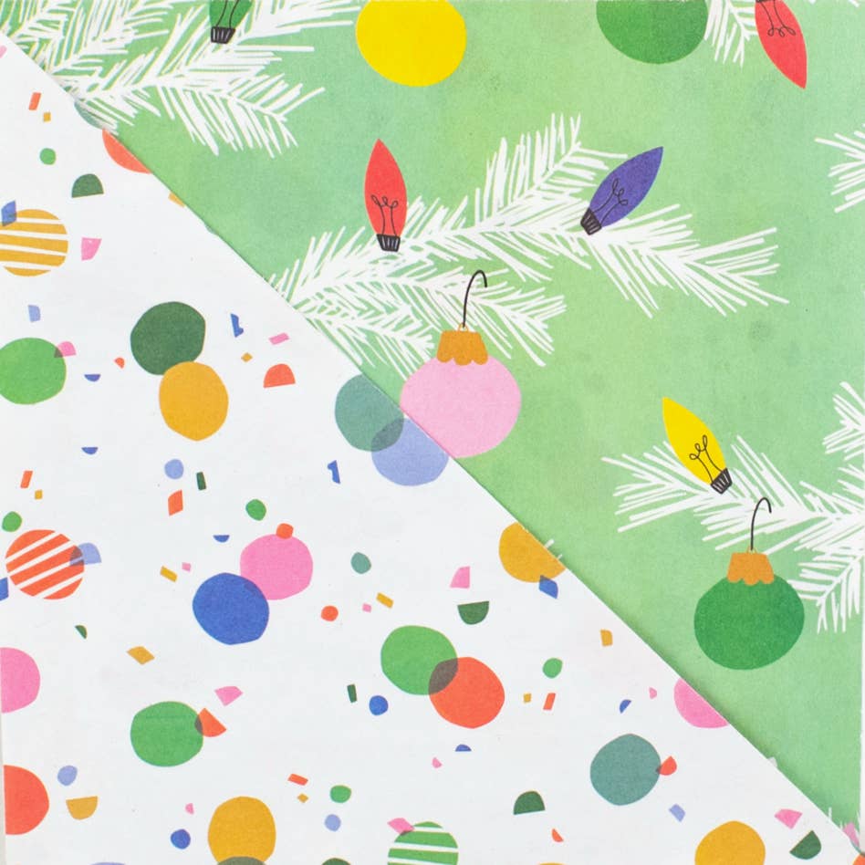 NEW // Boughs/Twinkled Wrapping Paper