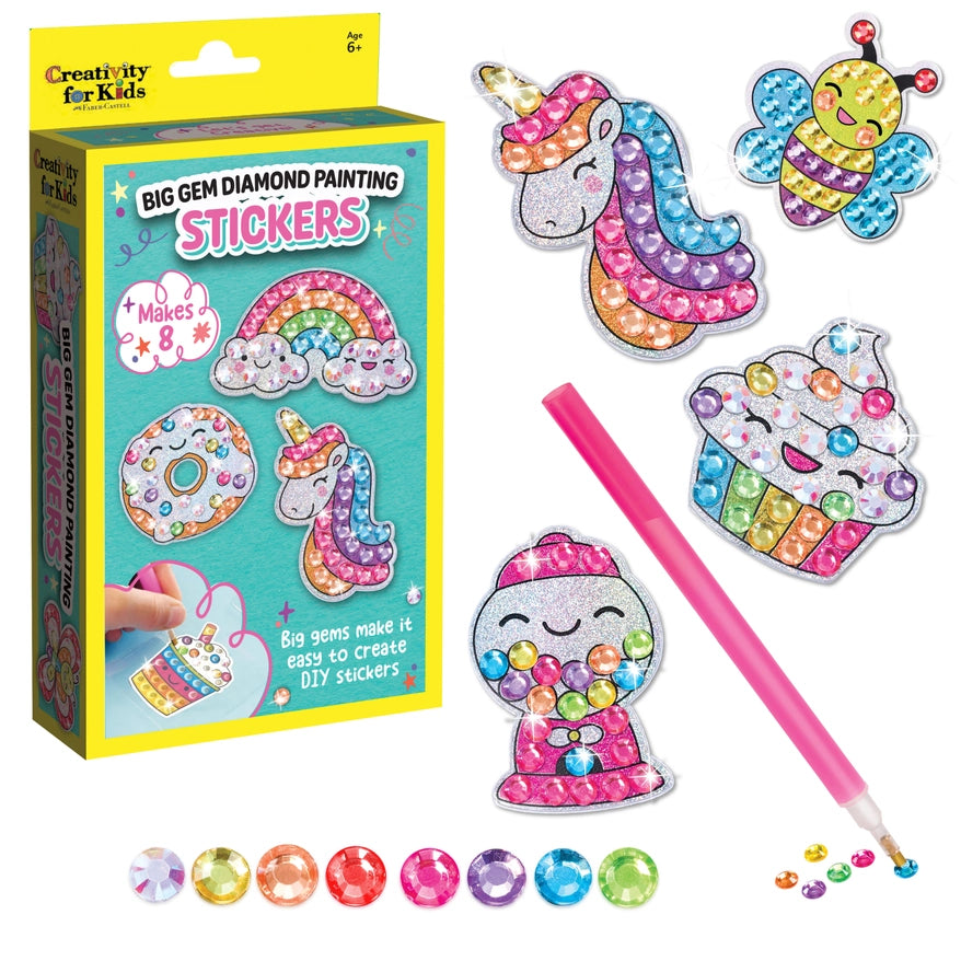 NEW // Faber-Castell Big Gem Diamond Painting Stickers Mini Kit