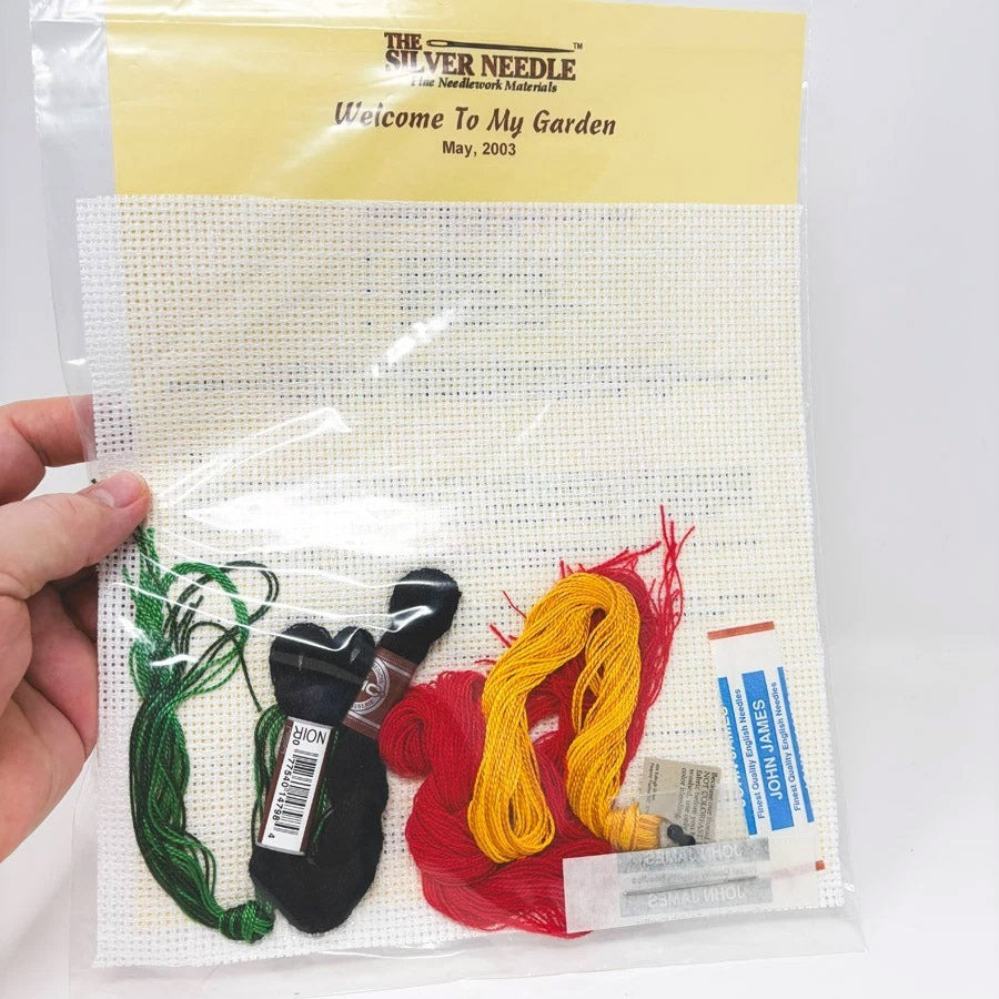 Welcome to My Garden - Cross Stitch Kit by The Silver Needle