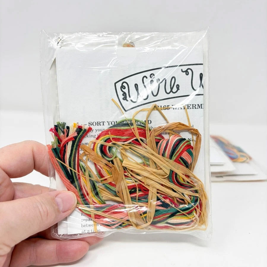 Watermelon Whimsy Cross Stitch Kit