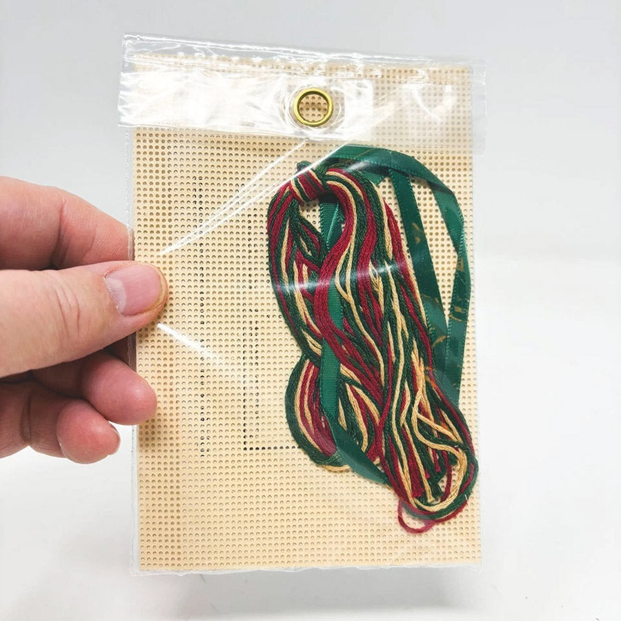 Winter Warmers Perforated Paper Cross Stitch Ornament Kit