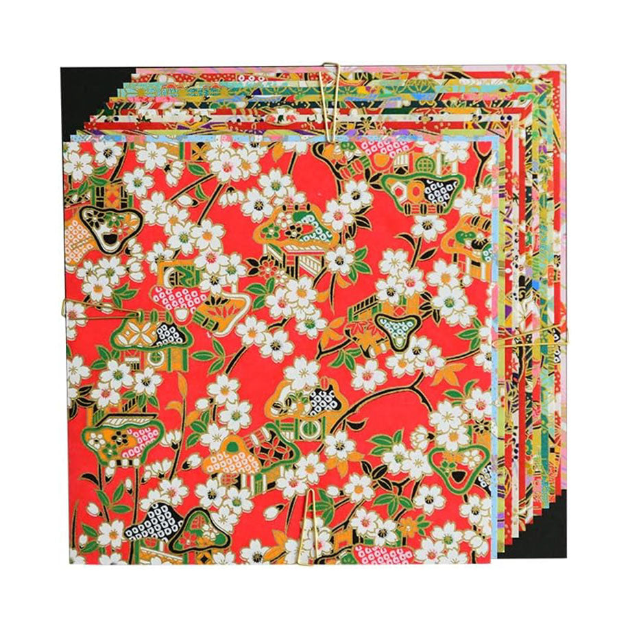 NEW // Authentic Yuzen Origami Paper – 12pc