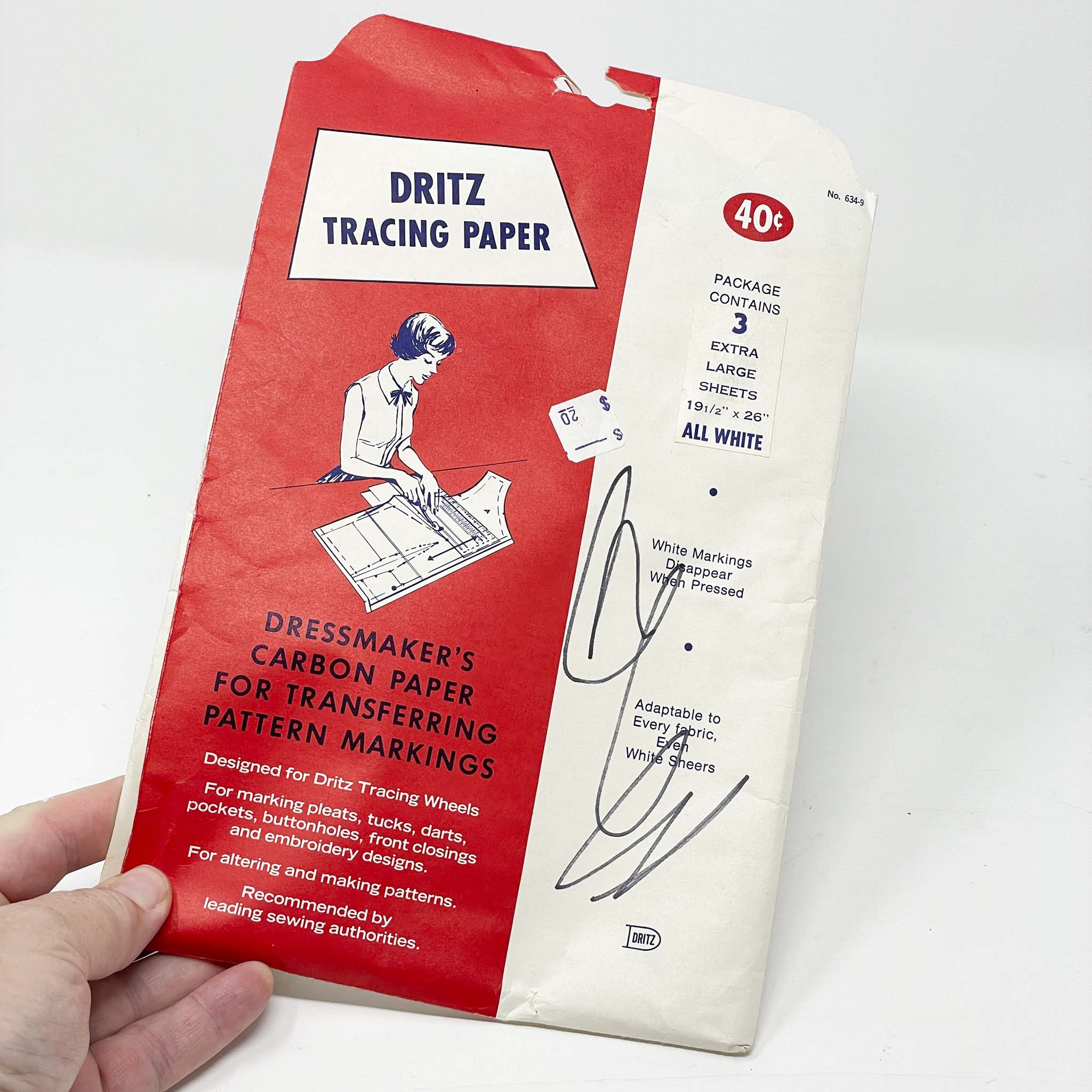 Vintage Dritz Tracing Paper – Hello Art Hatchery