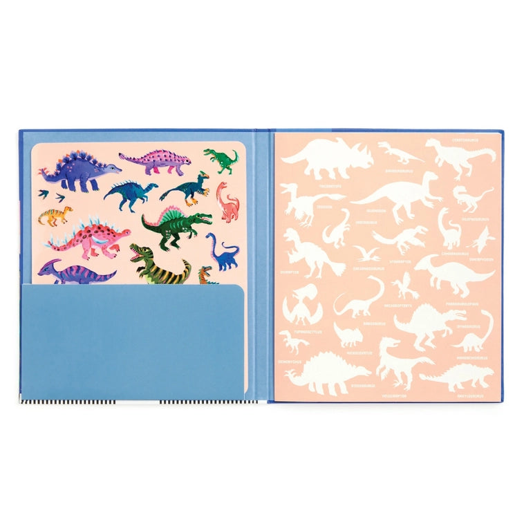 NEW // Dinosaur Park Sticker Play Reusable Activity Set by Mudpuppy