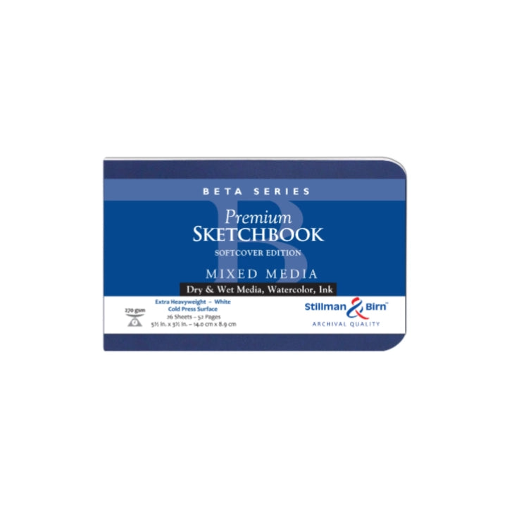 NEW // Stillman & Birn Mixed Media Sketchbooks - Beta Series