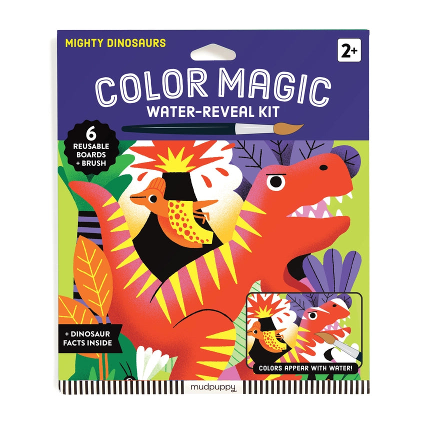 NEW // Color Magic Water-Reveal Kits by Mudpuppy