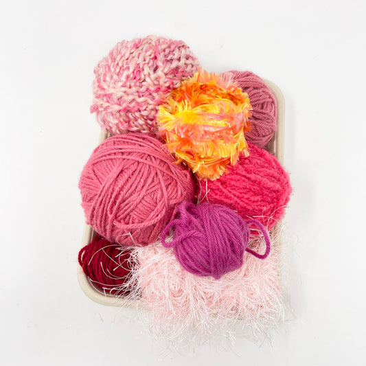 Carousel Pink Yarn Sushi Weaving Kit