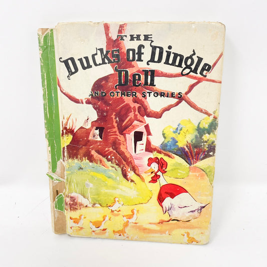 Vintage The Ducks of Dingle Dell Book - 1941