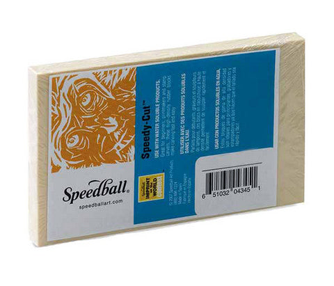 NEW // Speedball Speedy Cut Easy Block 4" x 5.5"