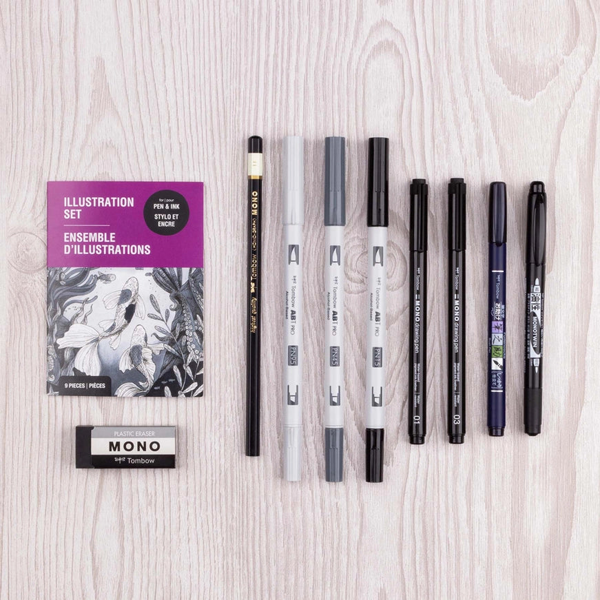 NEW // Tombow Illustration Set