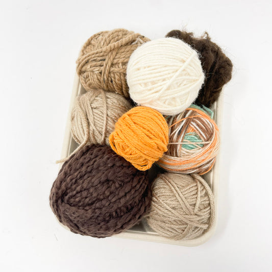 Acorn Squash Yarn Sushi Weaving Kit