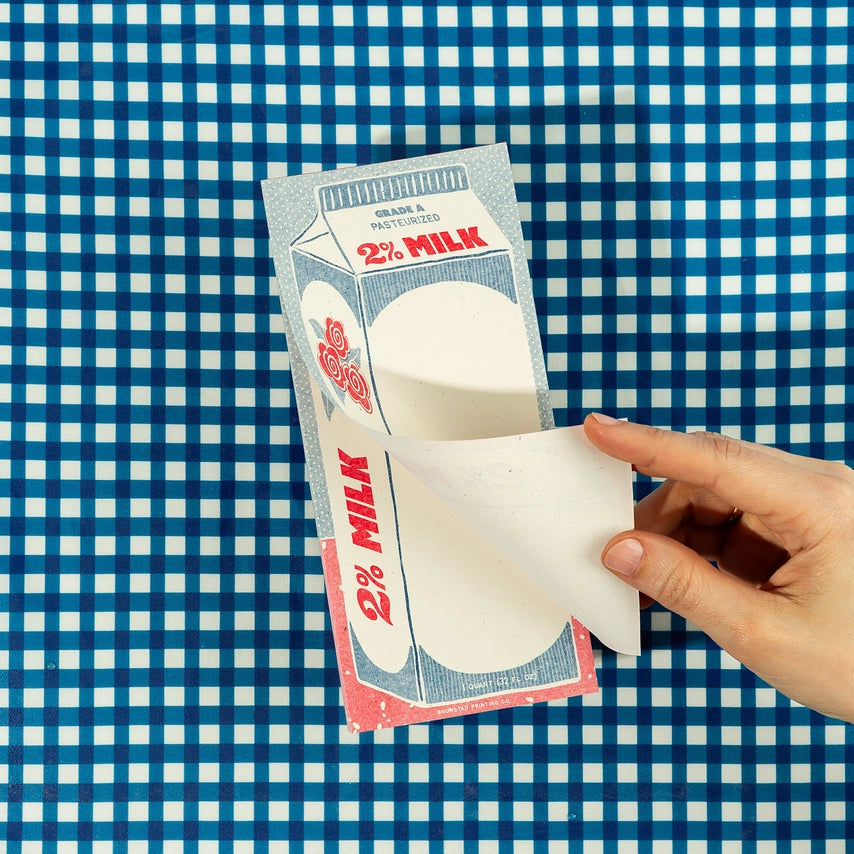 NEW // 2% Milk Risograph Notepad