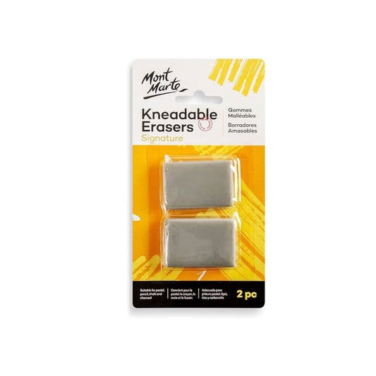 NEW // Kneadable Erasers 2pc by Mont Marte