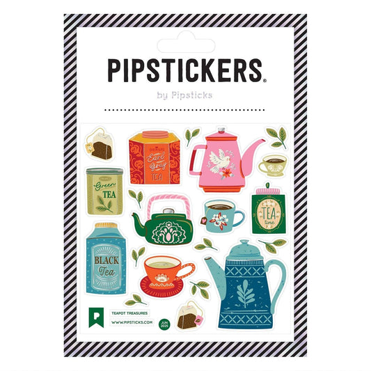NEW // Teapot Treasures Stickers by Pipsticks