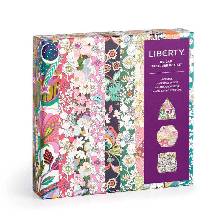 NEW // Liberty Origami Treasure Box Kit