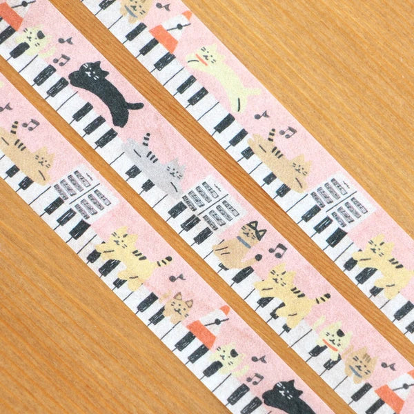 NEW // Stepped on a Cat Washi Tape - Watashi-Biyori Series