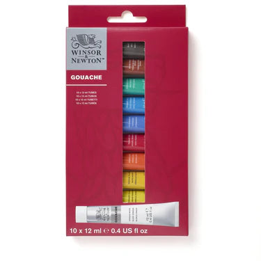NEW // Winsor & Newton Designers Gouache 10x12ml Set