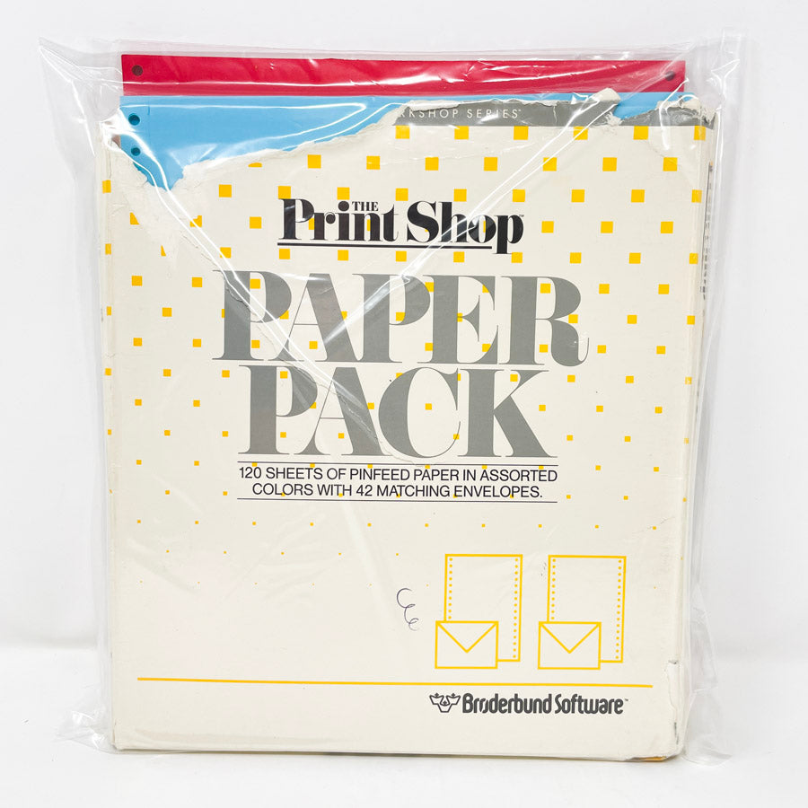 The Print Shop Pinfeed Paper and Envelopes