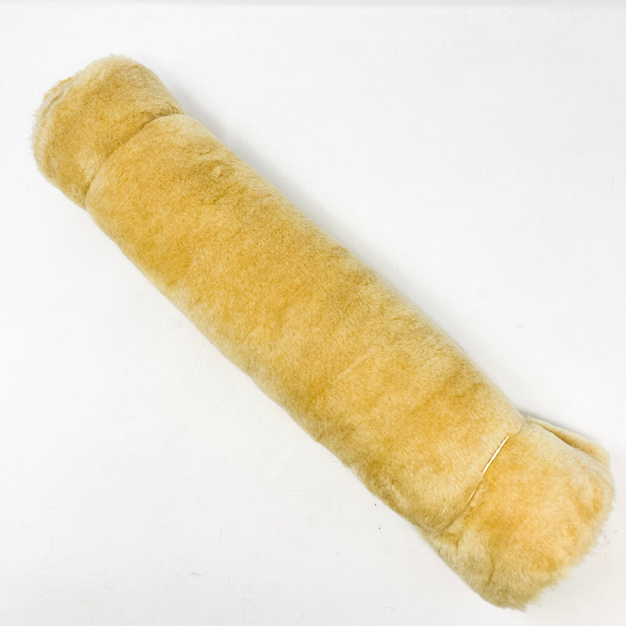 17" x 60" Tan Faux Fur