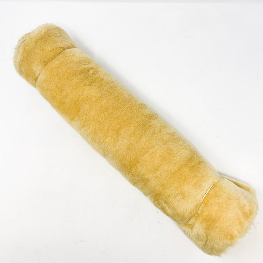 17" x 60" Tan Faux Fur