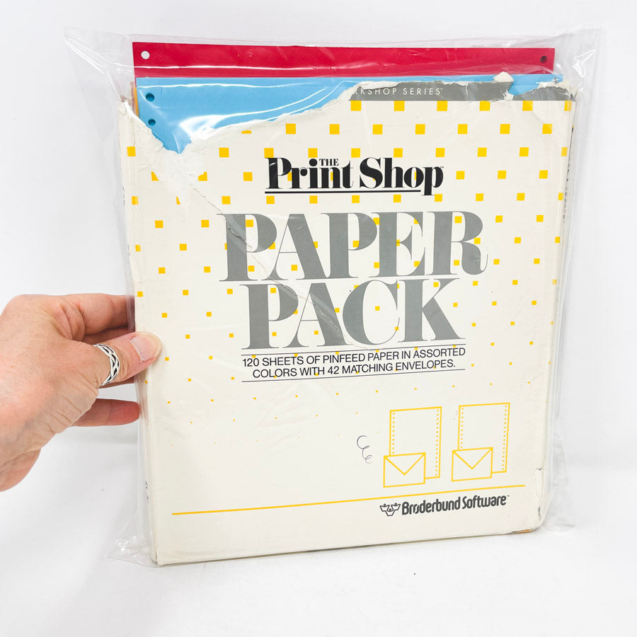 The Print Shop Pinfeed Paper and Envelopes