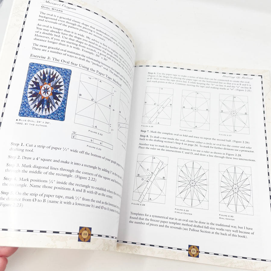 "Mariner's Compass Quilts - New Directions" Book by Judy Mathieson