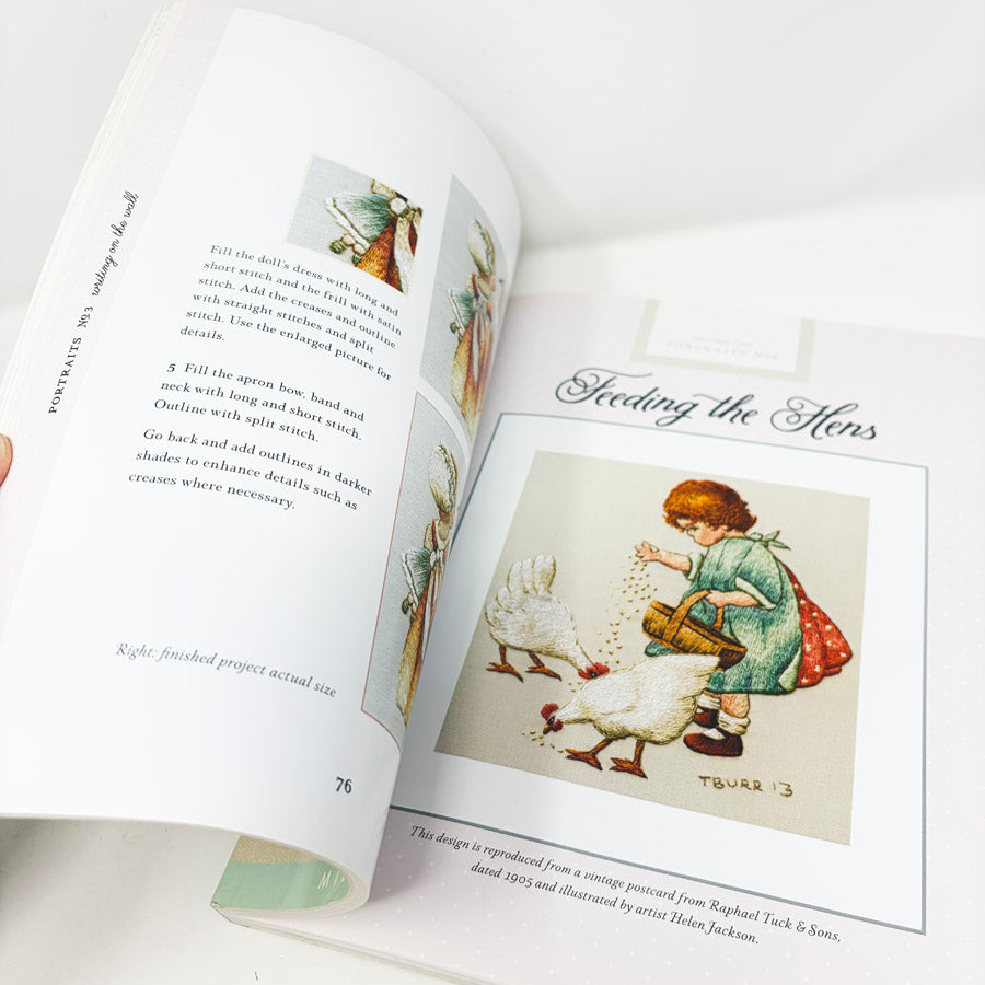 Miniature Needle Painting Book by Trish Burr