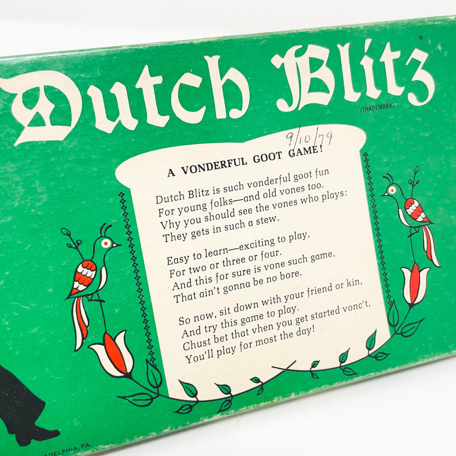 1970s Dutch Blitz Game