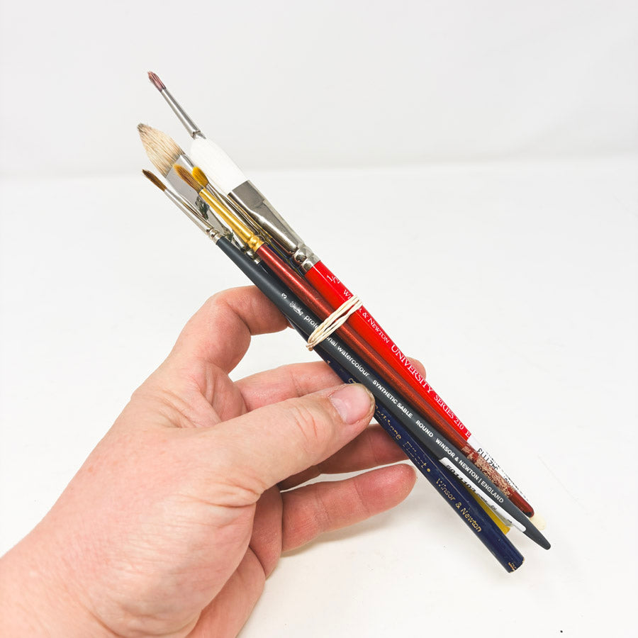 Assorted Windsor & Newton Paintbrush Bundle