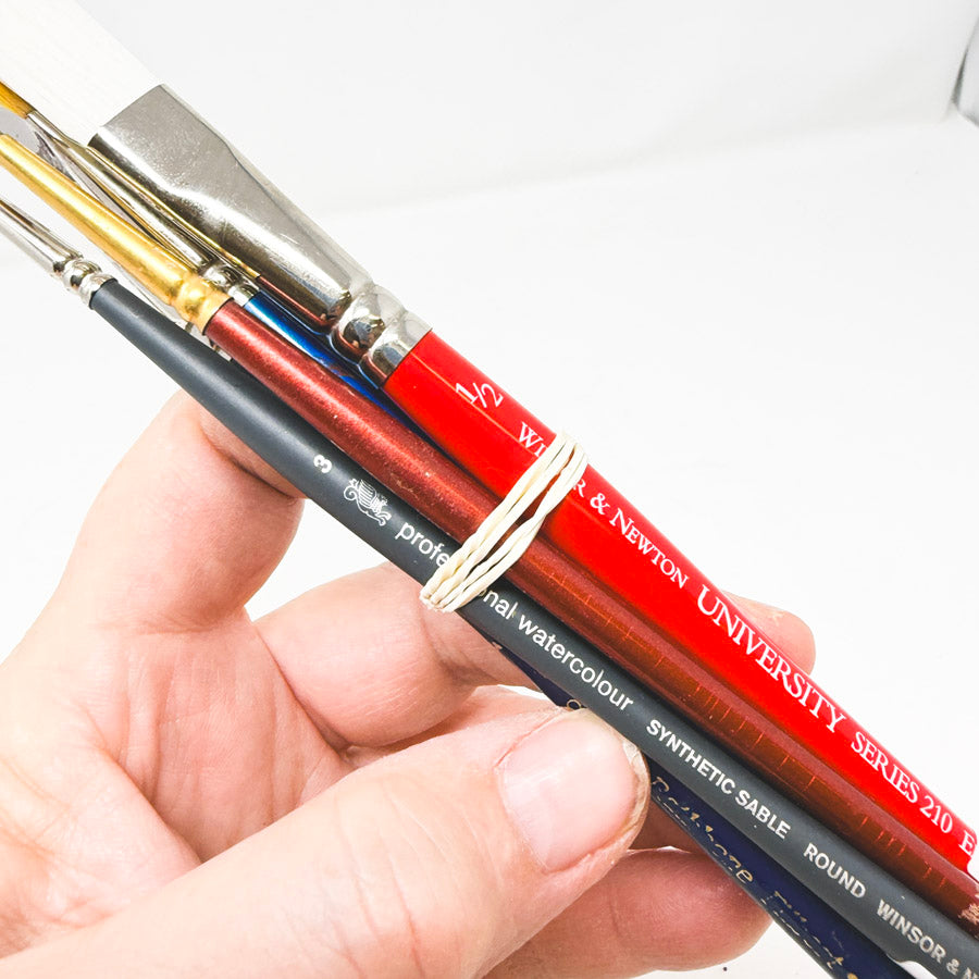 Assorted Windsor & Newton Paintbrush Bundle