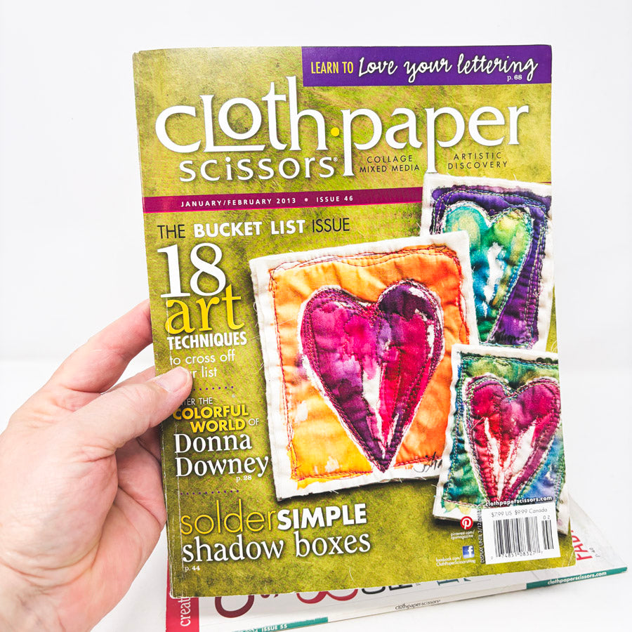 Cloth Paper Scissor Magazines