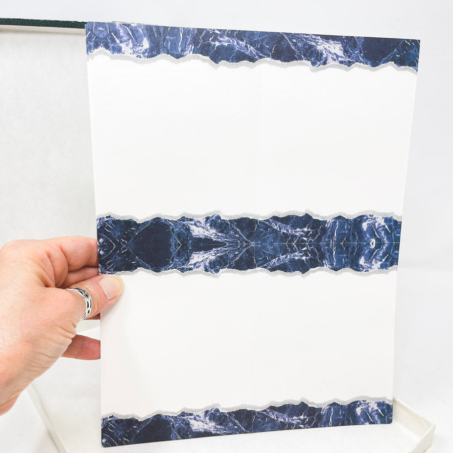 PaperDirect Blue Marble Edge Presentation Pack