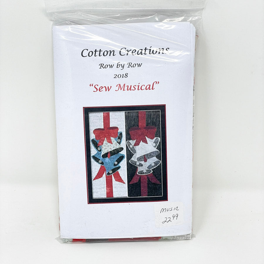Cotton Creations "2018 Row by Row Sew Musical" Quilt Kit