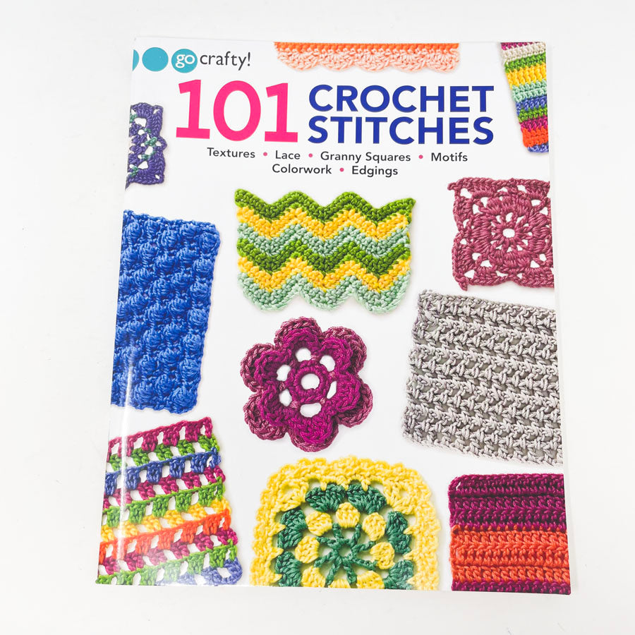 Go Crafty - 101 Crochet Stitches Book