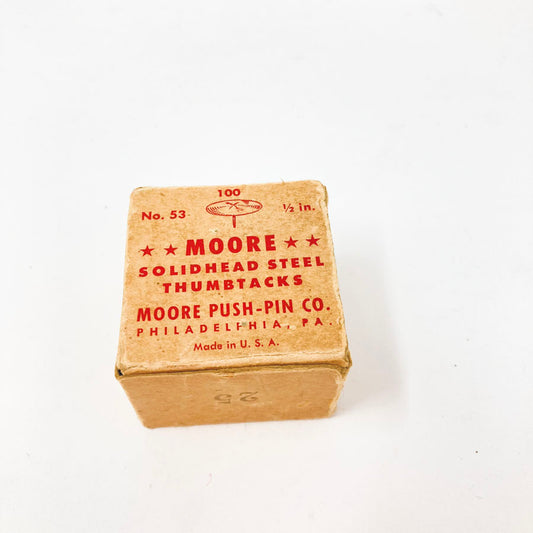 Moore Solidhead Steel Thumbtacks