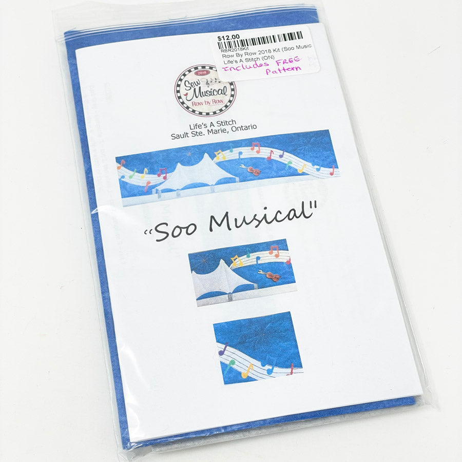Sew Musical "Life's a Stitch" Quilt Kit