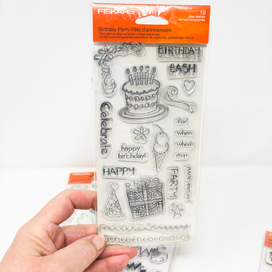 Fiskars Clear Stamps