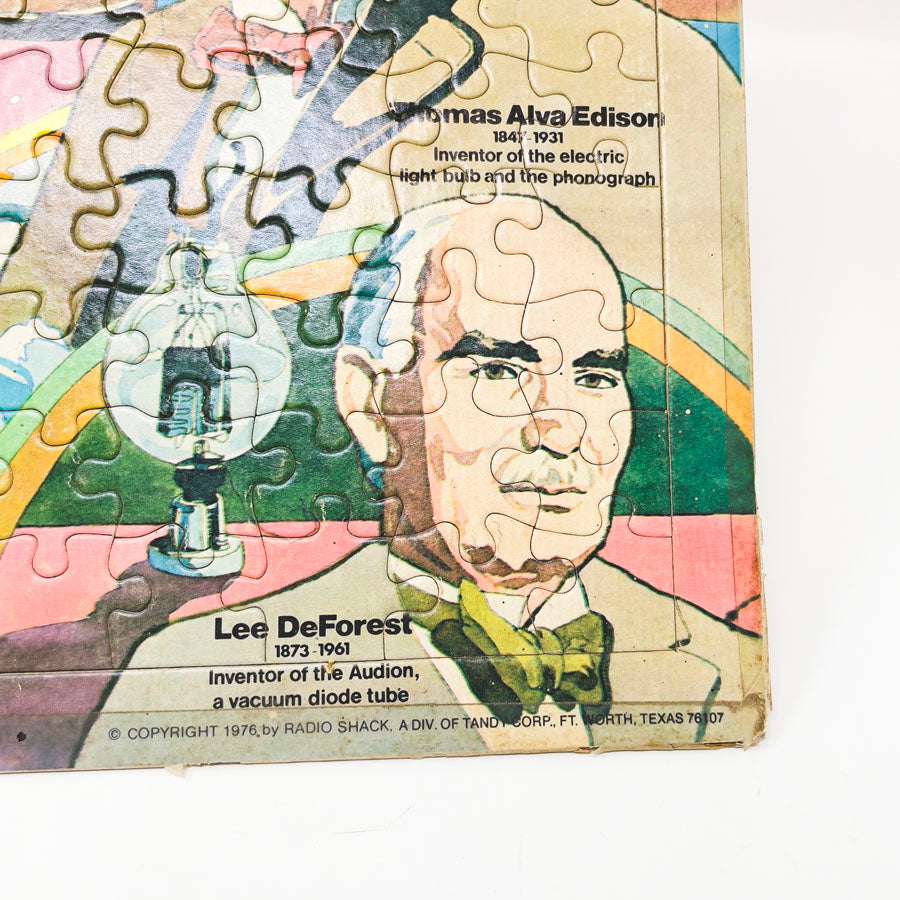 1976 Radio Shack Tray Puzzle - Science Fair Electronics Hall of Fame