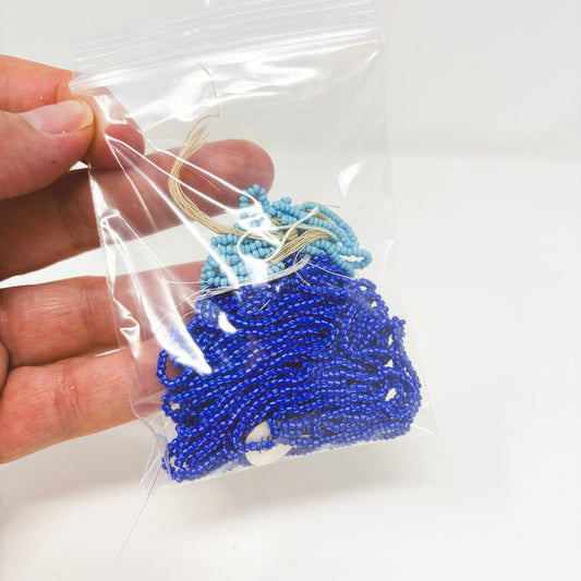 Blue Seed Bead Bundle